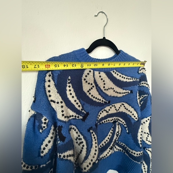 Farm Rio Cropped Banana Sweater - Picture 11 of 13